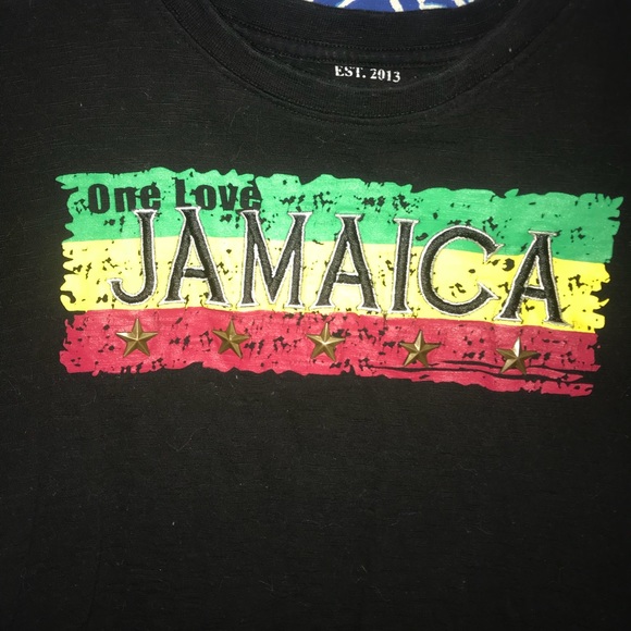 Cropped Jamaica one lop t-shirt - Picture 3 of 4